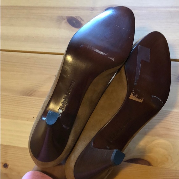Ralph Lauren Brown Suede Pumps - Picture 5 of 7